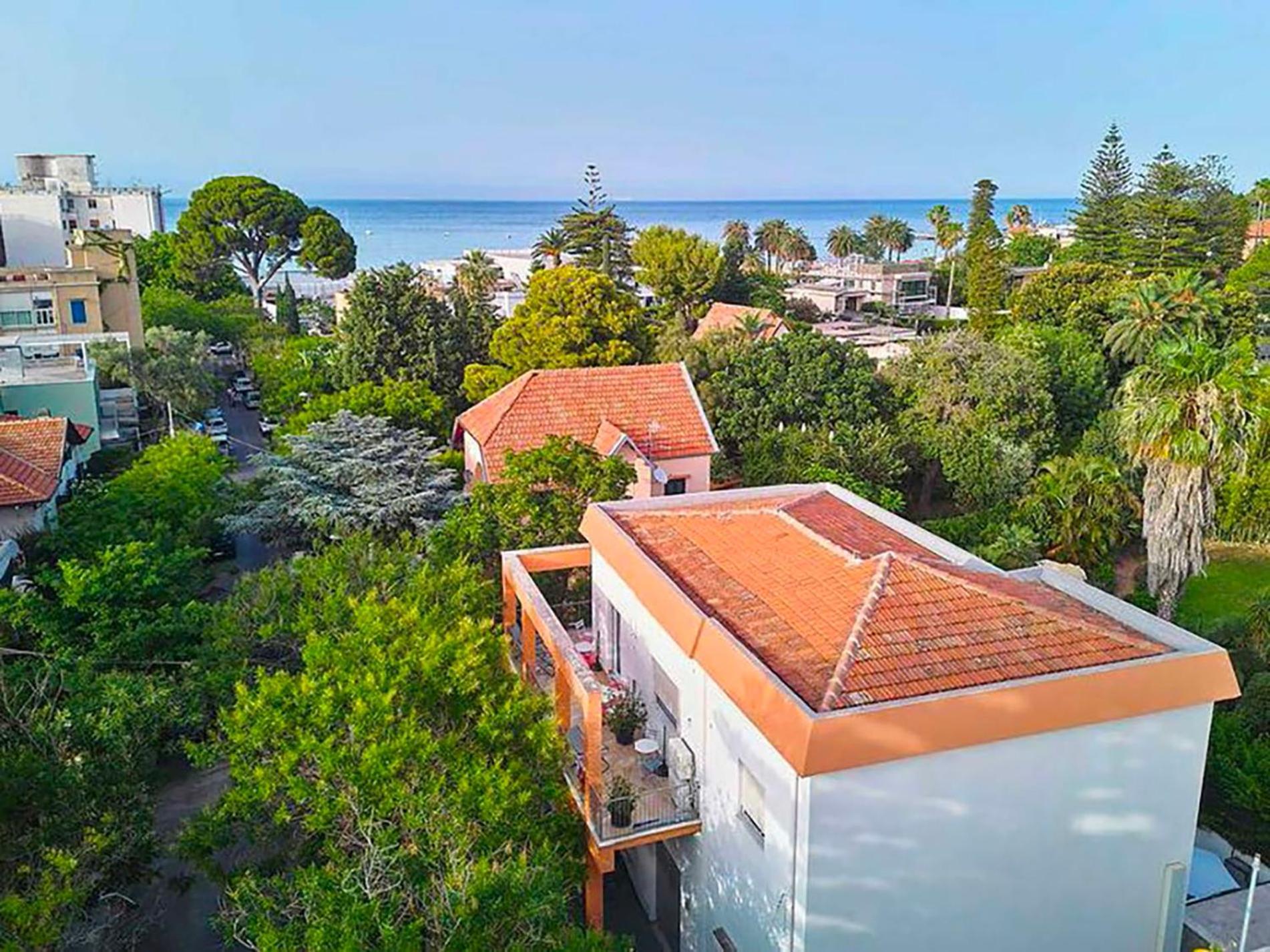 Casa Lighea Mondello - 200 Mt Dalla Spiaggia المظهر الخارجي الصورة